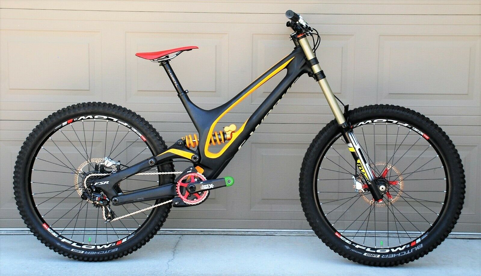 Specialized S-works Demo 8 Carbon DH downhill mountain bike XL 