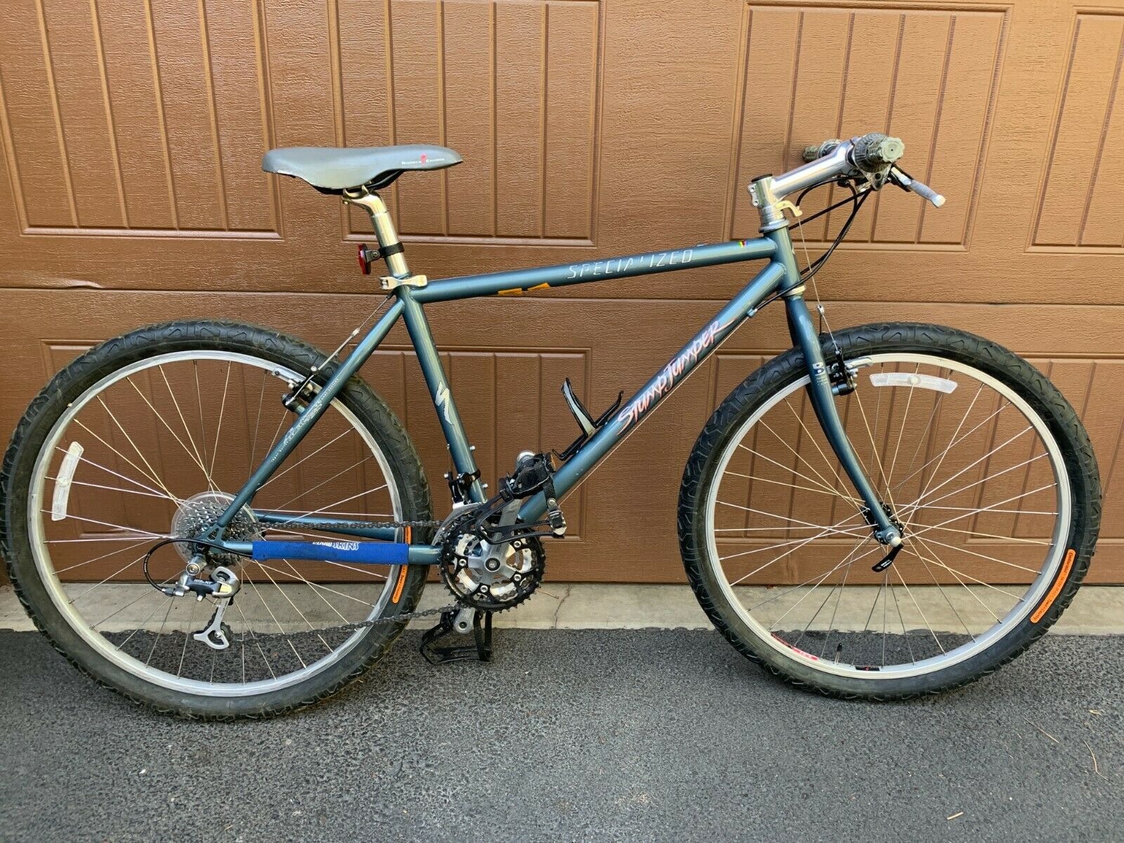 Vintage Specialized Silver Blue 1994 95 Stumpjumper Mountain Bike Specialized Mountain Bike
