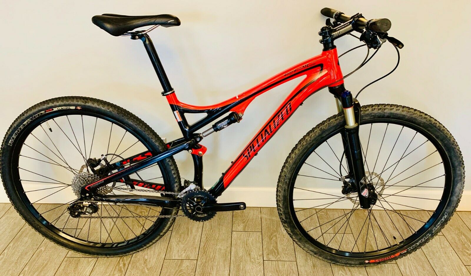 2015 Specialized Epic Comp FSR Full Suspension Mountain Bike Size Large