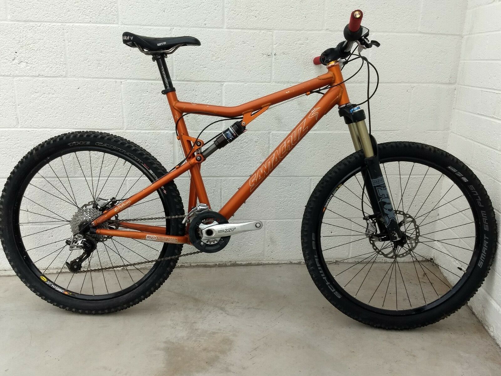 santa cruz full suspension mountain bike price